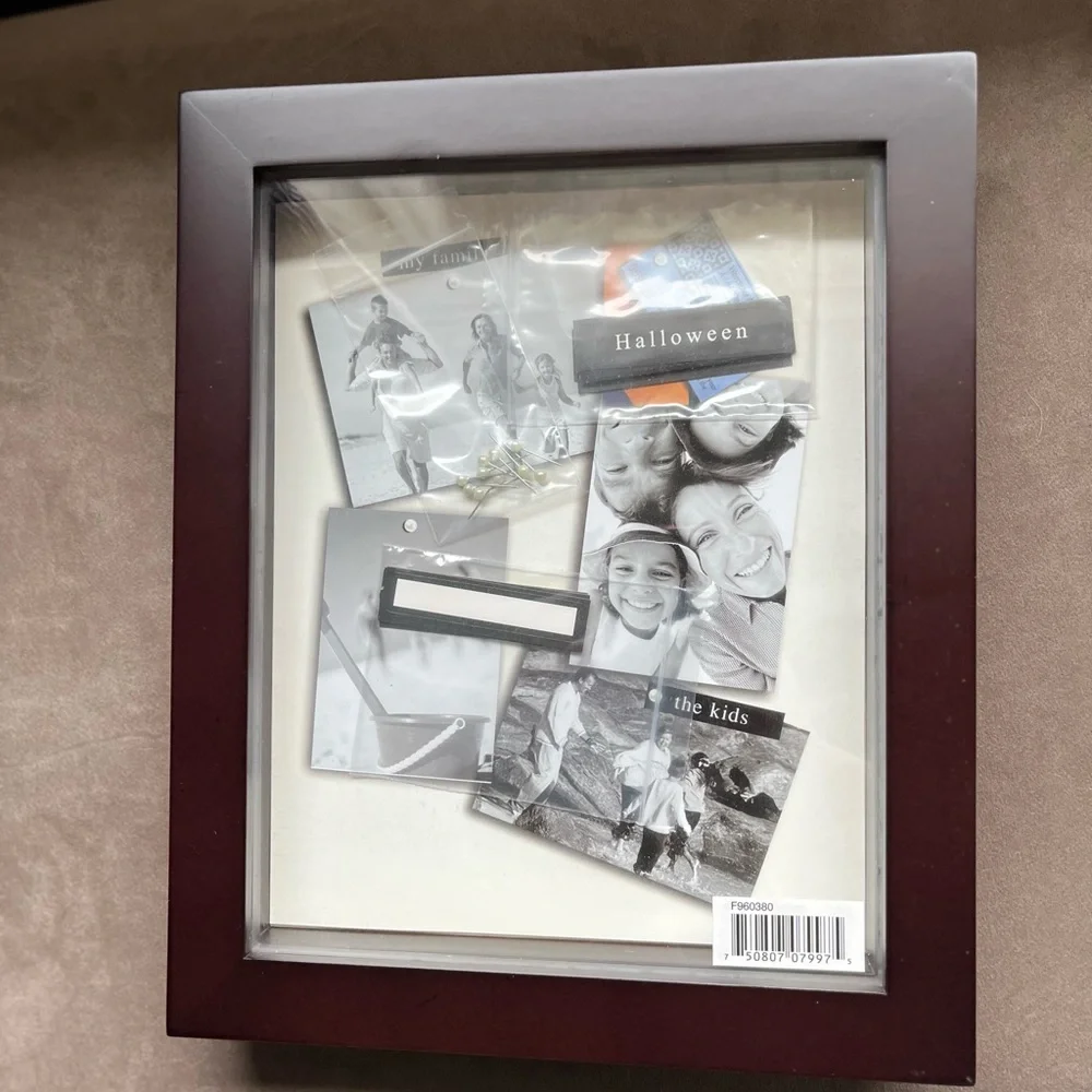 Walnut Finish 8x10 Display Shadowbox Frame